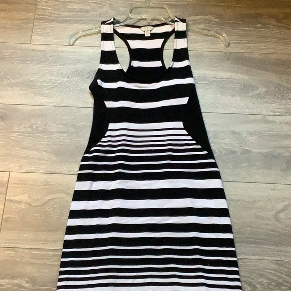 Guess Black Small Tank top MIDI dress.